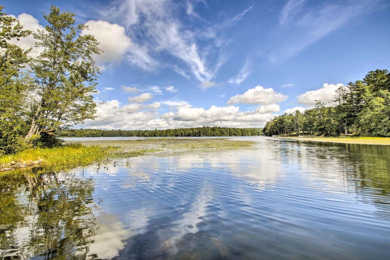 Readfield Retreat With Lake Maranacook Views! Exterior foto